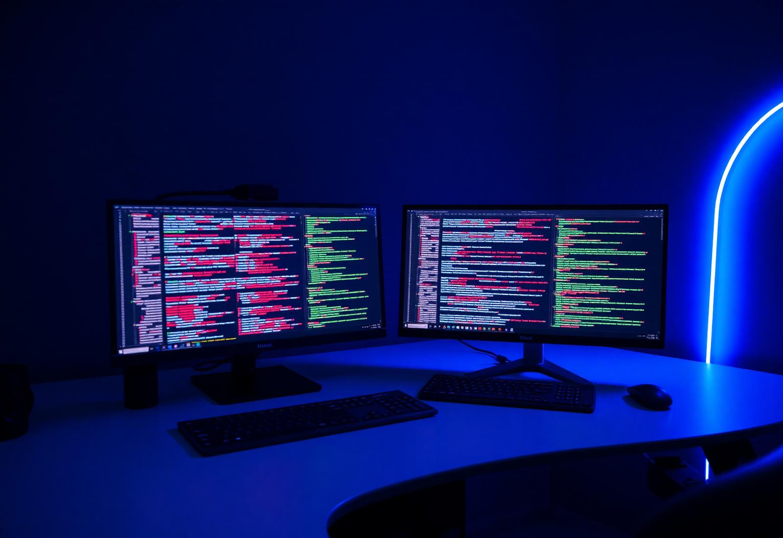 Entwickler-Workspace mit Code